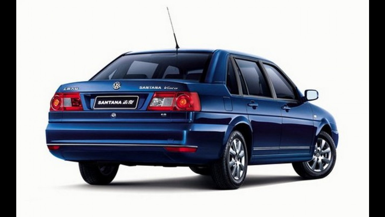 Volkswagen Santana foi o mais vendido da marca em junho na China