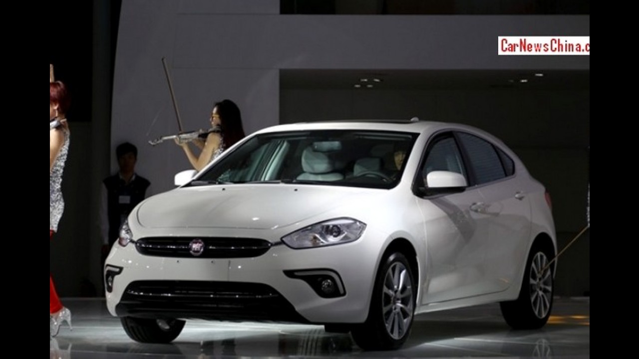 Fiat Viaggio hatch, substituto do Bravo, já se mostra antes da estreia