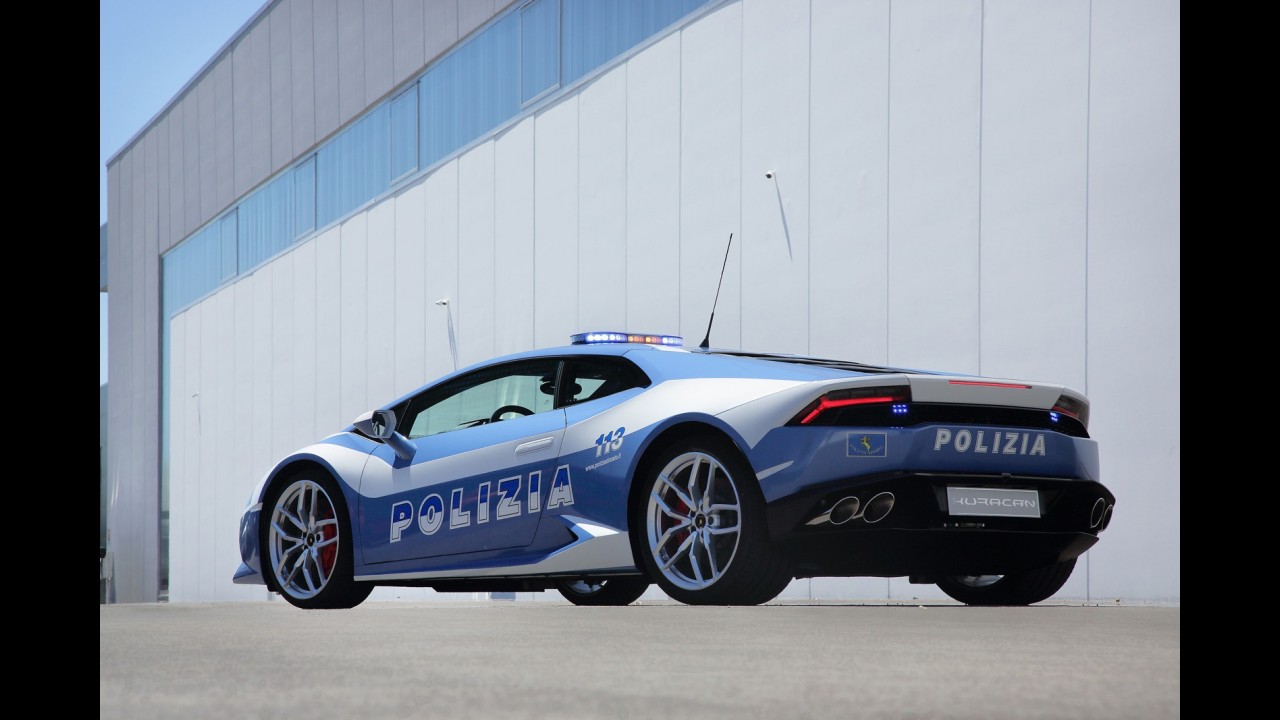 Lamborghini Huracán é a nova arma da Polícia Italiana