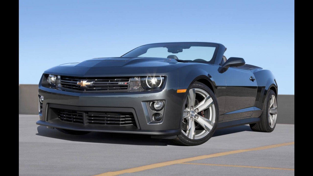 GM confirma Chevrolet Camaro ZL1 Conversível com 580 cv no Salão de Los Angeles