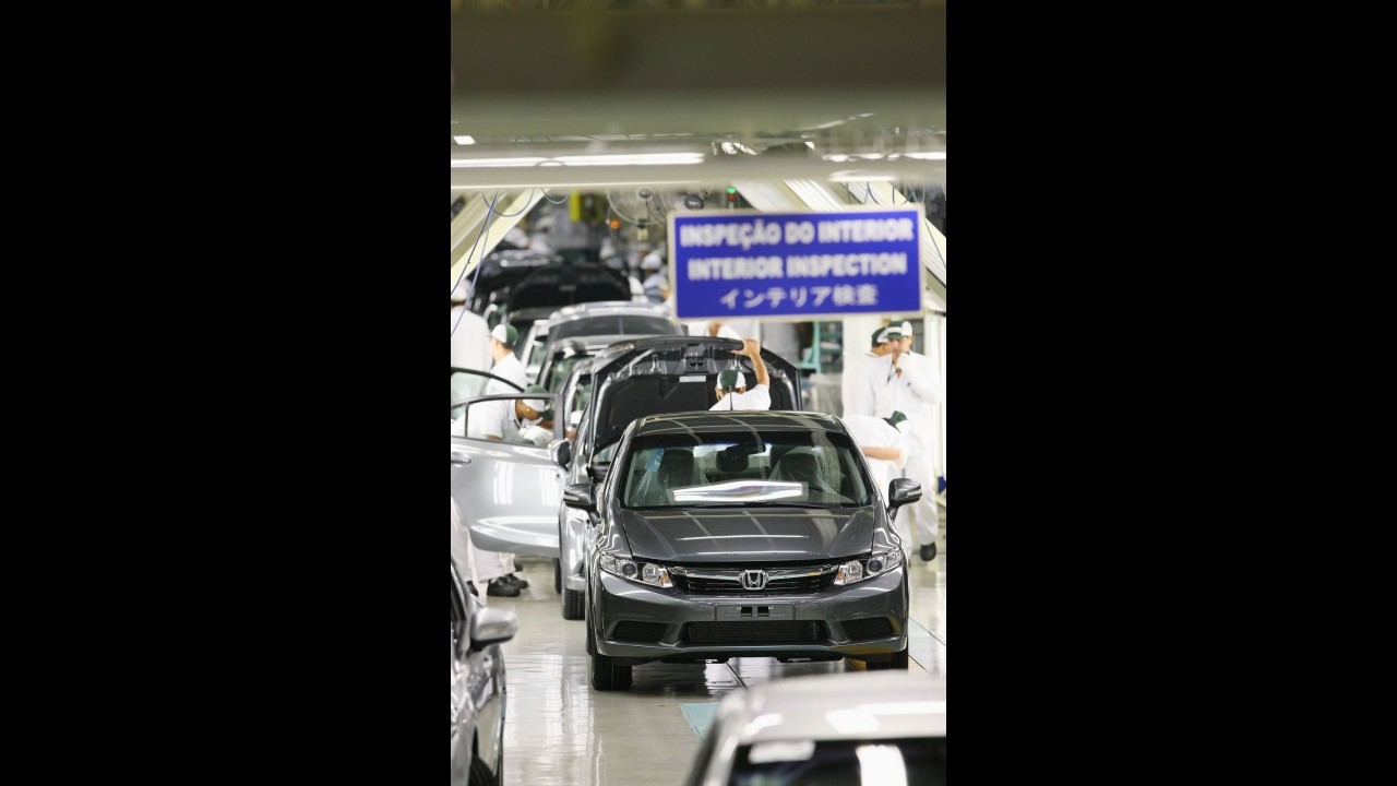 Conheça um pouco da fábrica da Honda Automóveis do Brasil
