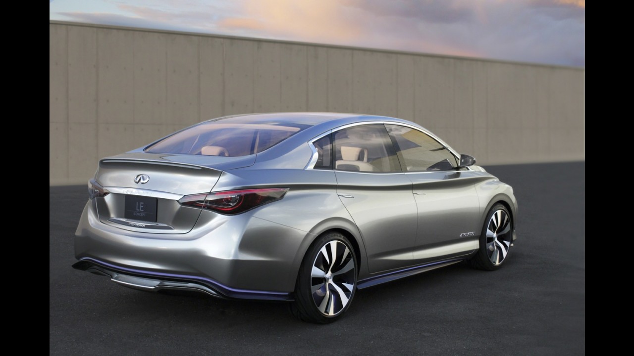 Versão de luxo do Nissan Leaf, Infiniti LE Concept entrará em produção dentro de dois anos