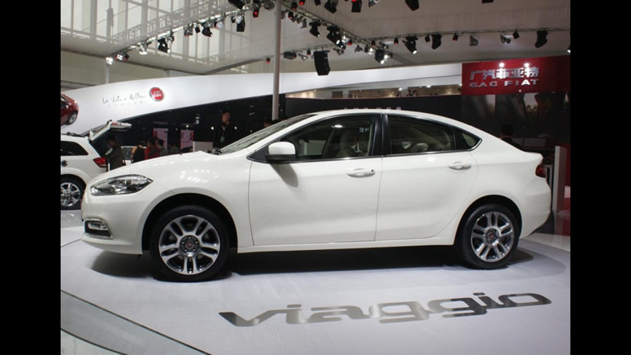 Fiat Viaggio é lançado oficialmente no Salão de Pequim: Veja as fotos