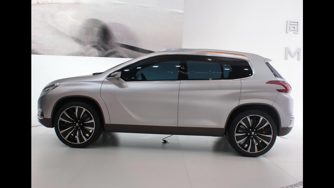 Mais fotos do Peugeot Urban Crossover Concept: Novo EcoSport deve se preocupar?