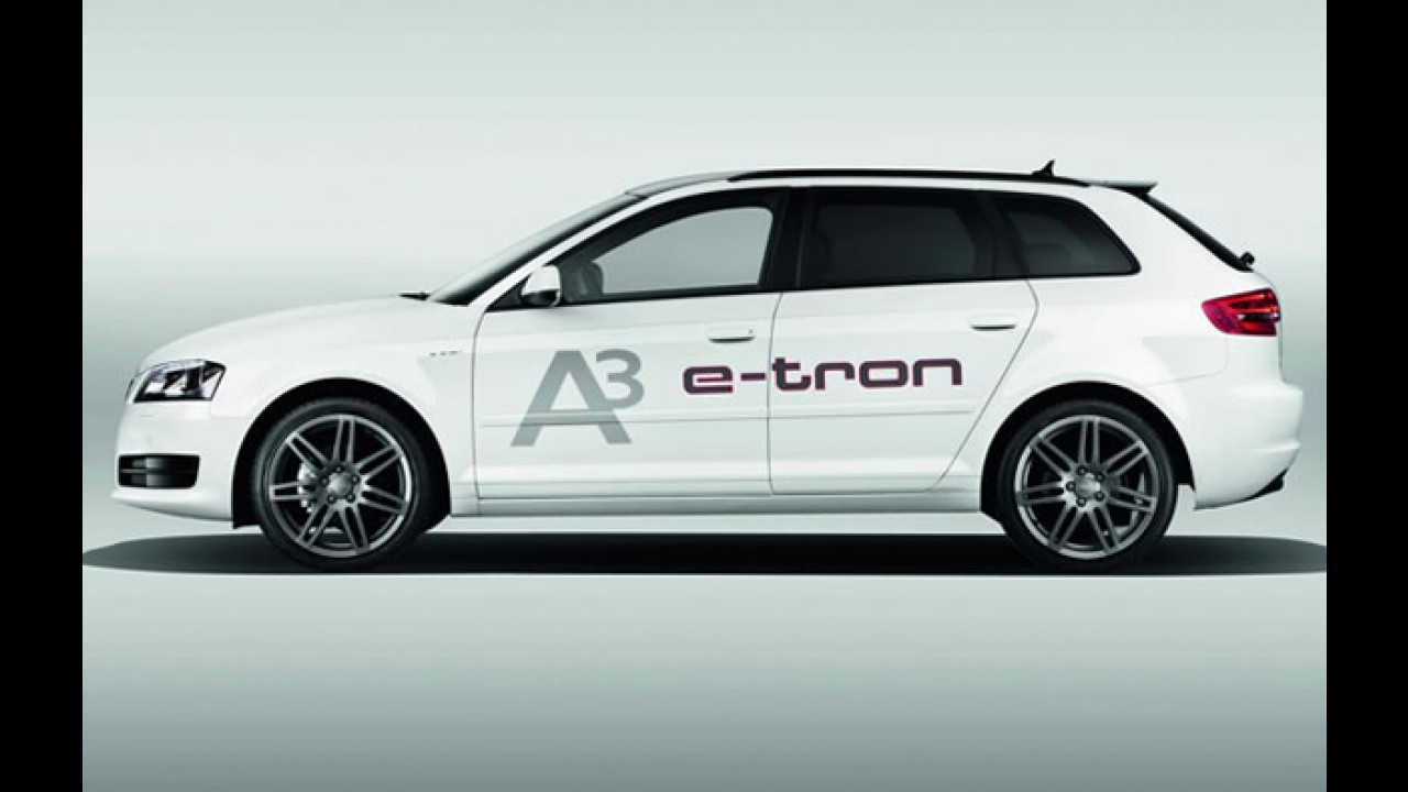 Elétrico: Audi revela o A3 e-tron