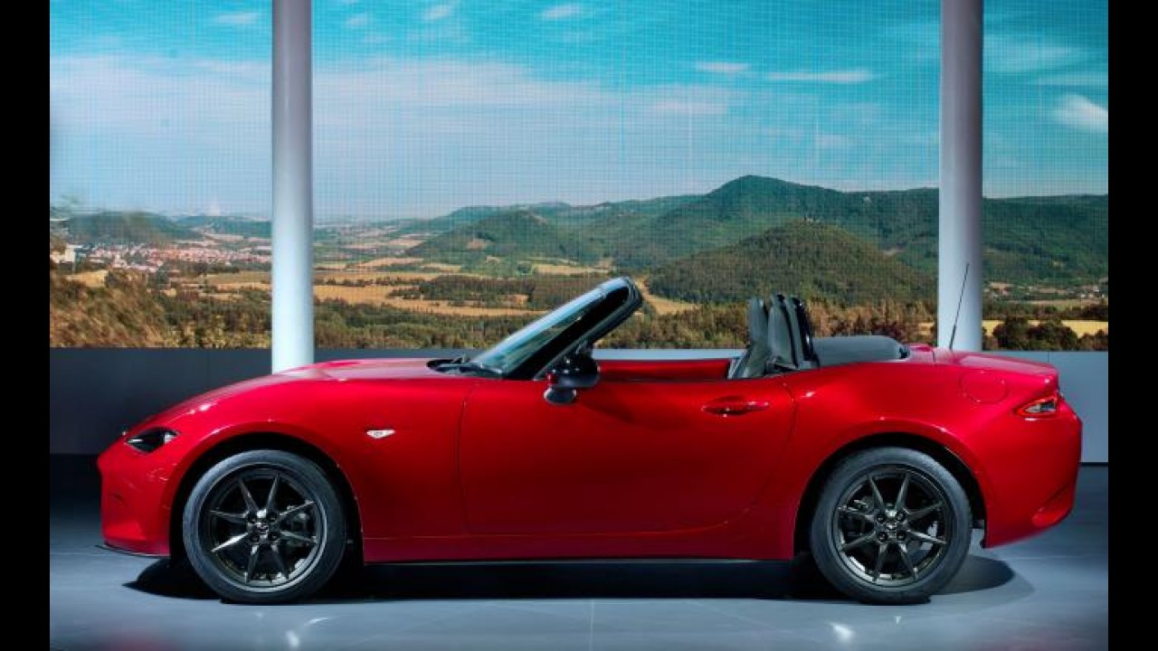 Oficial: novo Mazda MX-5 2015 é revelado com 100 kg a menos