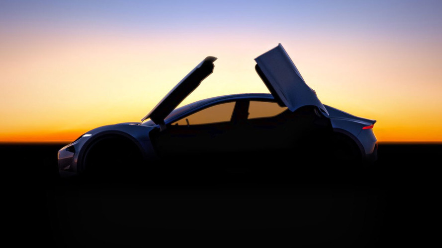 Fisker butterfly door teaser