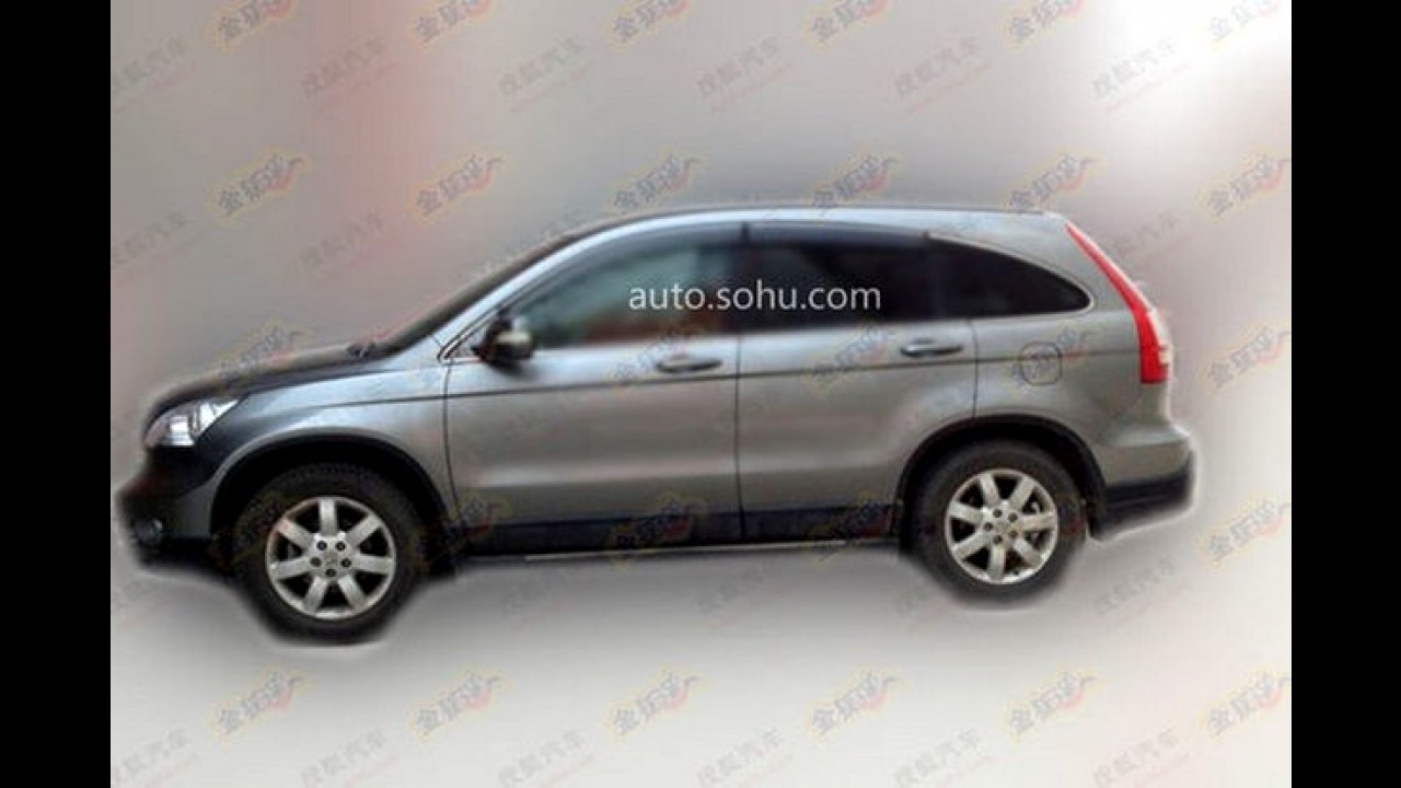 Flagra: geração passada do Honda CR-V pode reviver na China