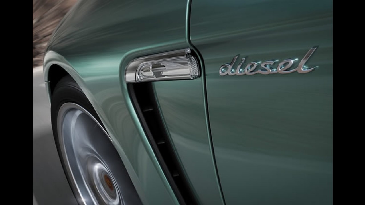 Porsche apresenta o Panamera Diesel - Motor V6 de de 250cv e consumo de 15,3 km/l