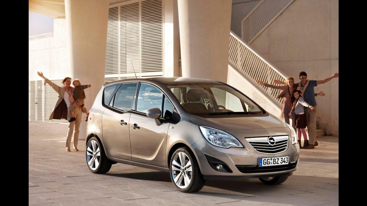 Opel divulga Nova Meriva 2010 - Veja fotos