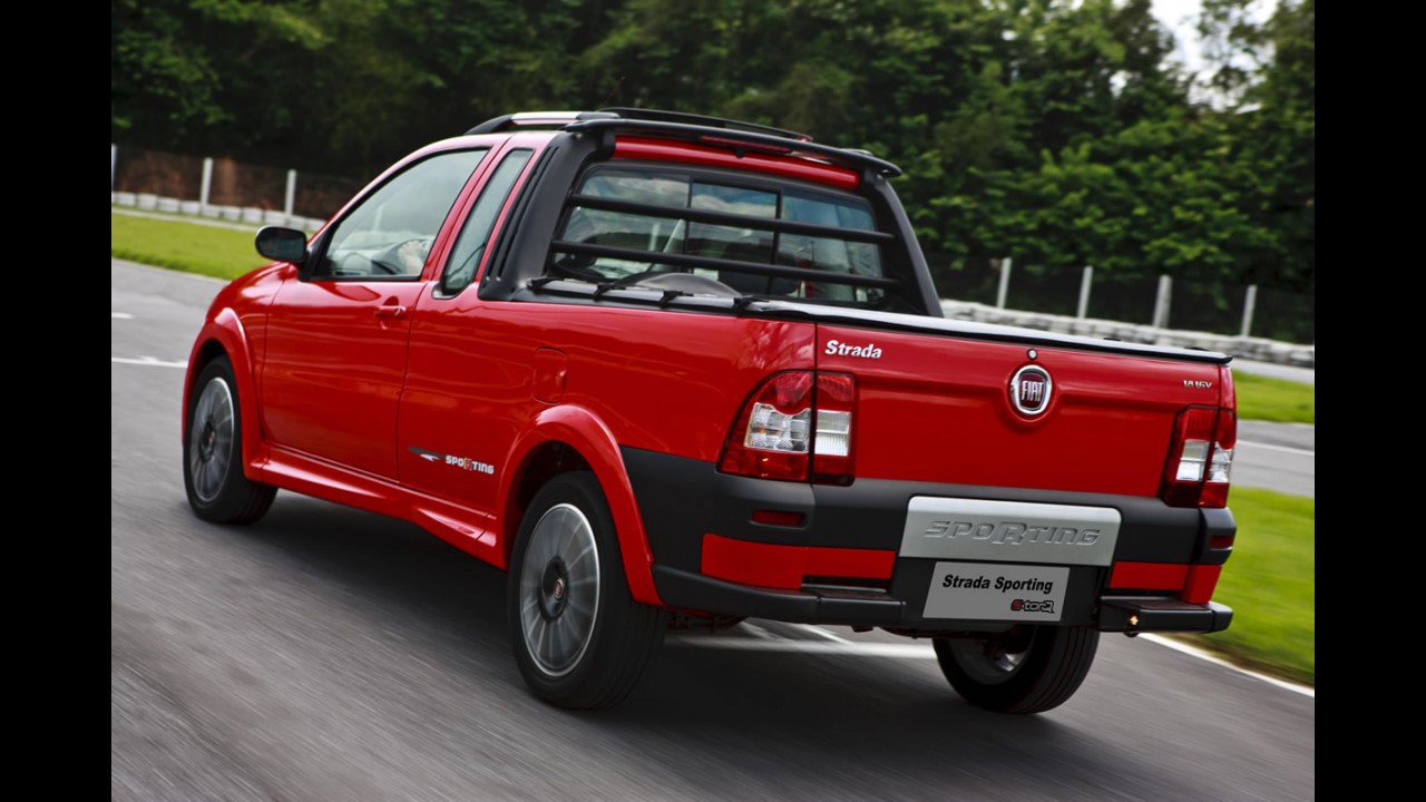 Fiat lança Strada Sporting 1.8 Cabine Estendida por R$ 46.270
