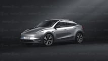 La Tesla più economica, il render di Motor1.com