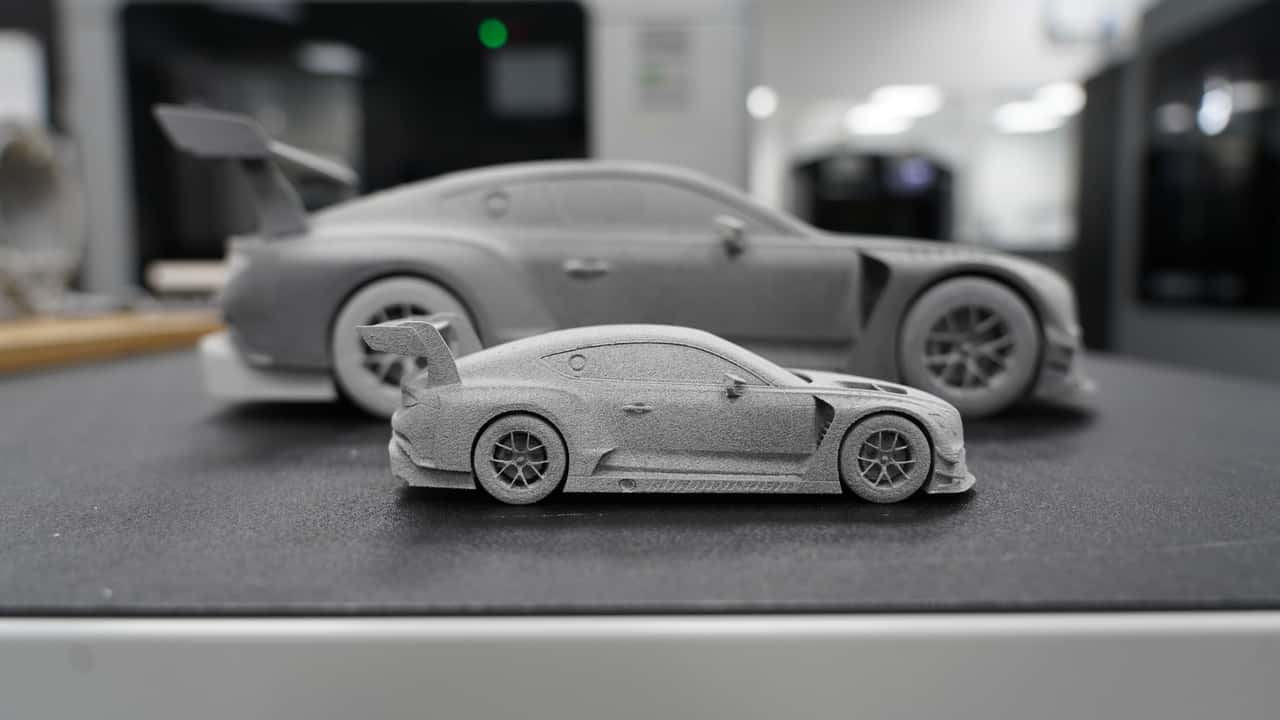 Bentley'in 3D baskısı