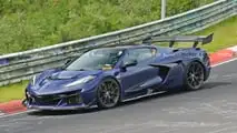2026 Chevrolet C8 Corvette Zora spy shots undisguised exterior 17