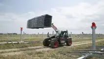 Bobcat in campo nel Delta del Po: i mezzi protagonisti di un maxi impianto agro-fotovoltaico a Loreo