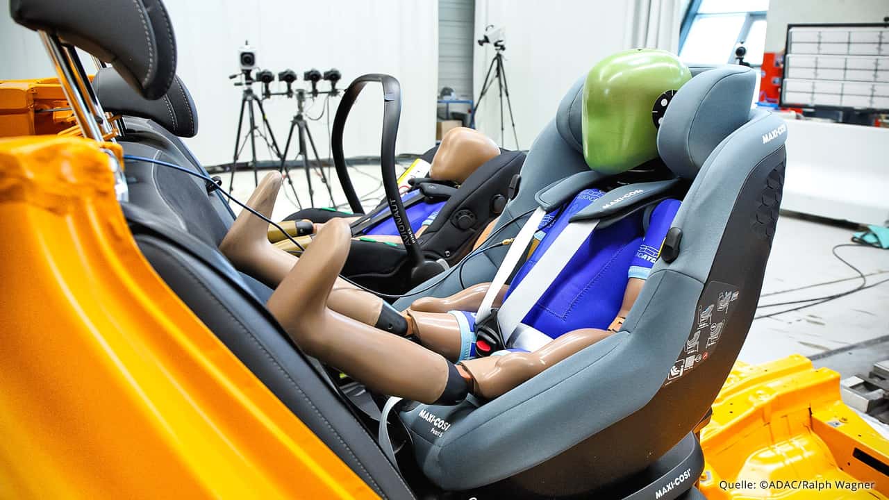 ADAC Kindersitztest im Mai 2025