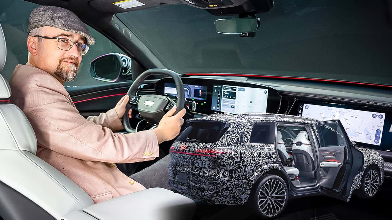Audi Q9 (2026): Erste Sitzprobe und Blick in den Innenraum