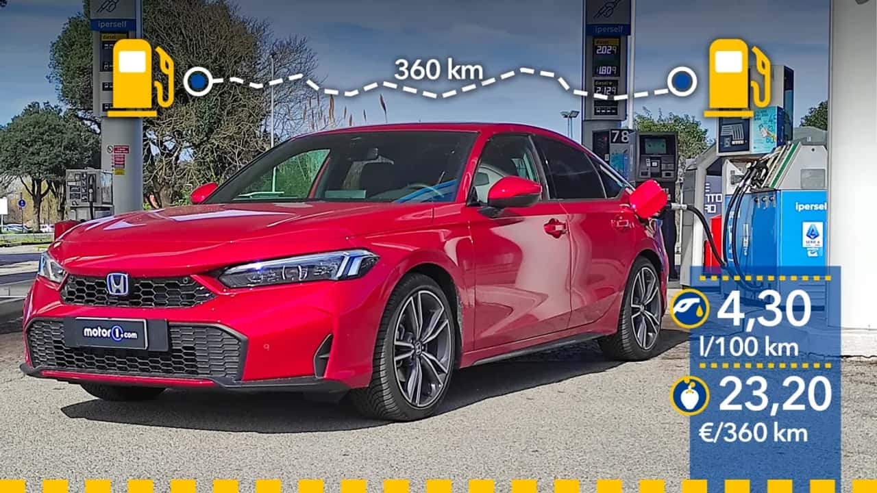 Honda Civic Full Hybrid (2026), prueba de consumo real