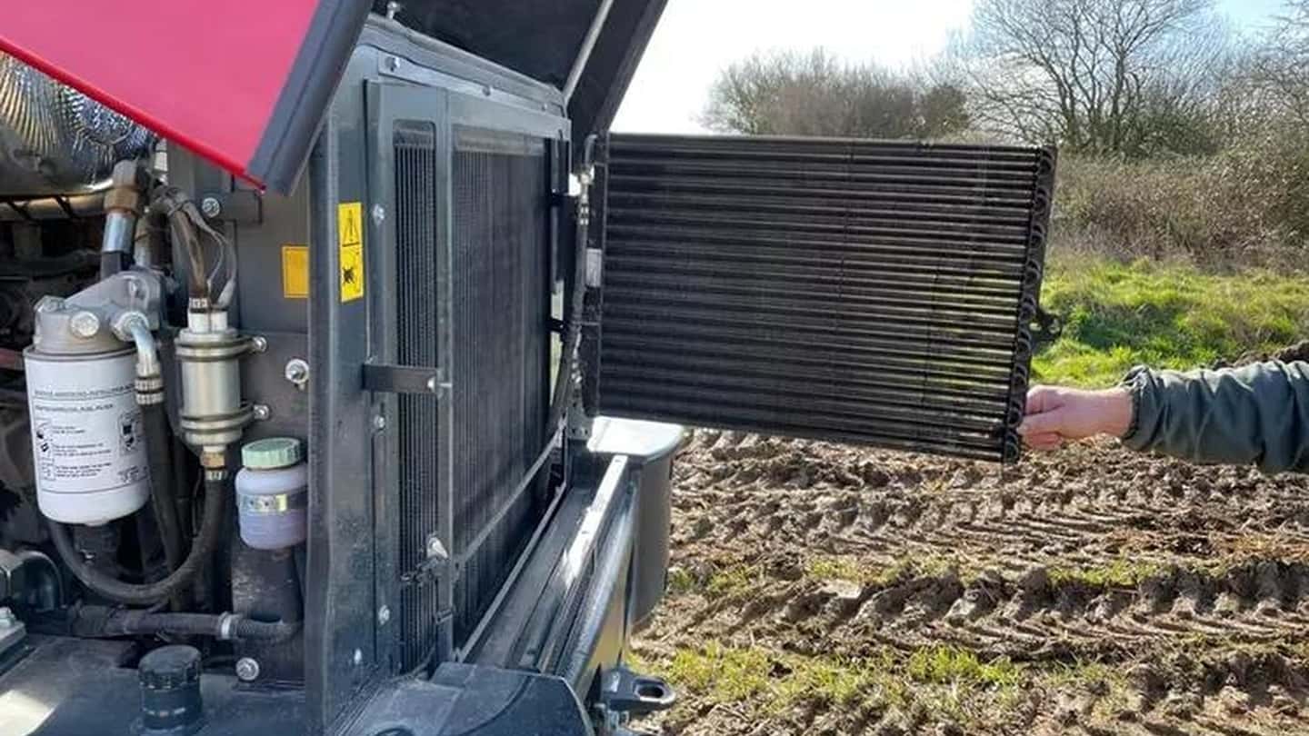 Aria condizionata sul trattore: mantenere la cabina fresca