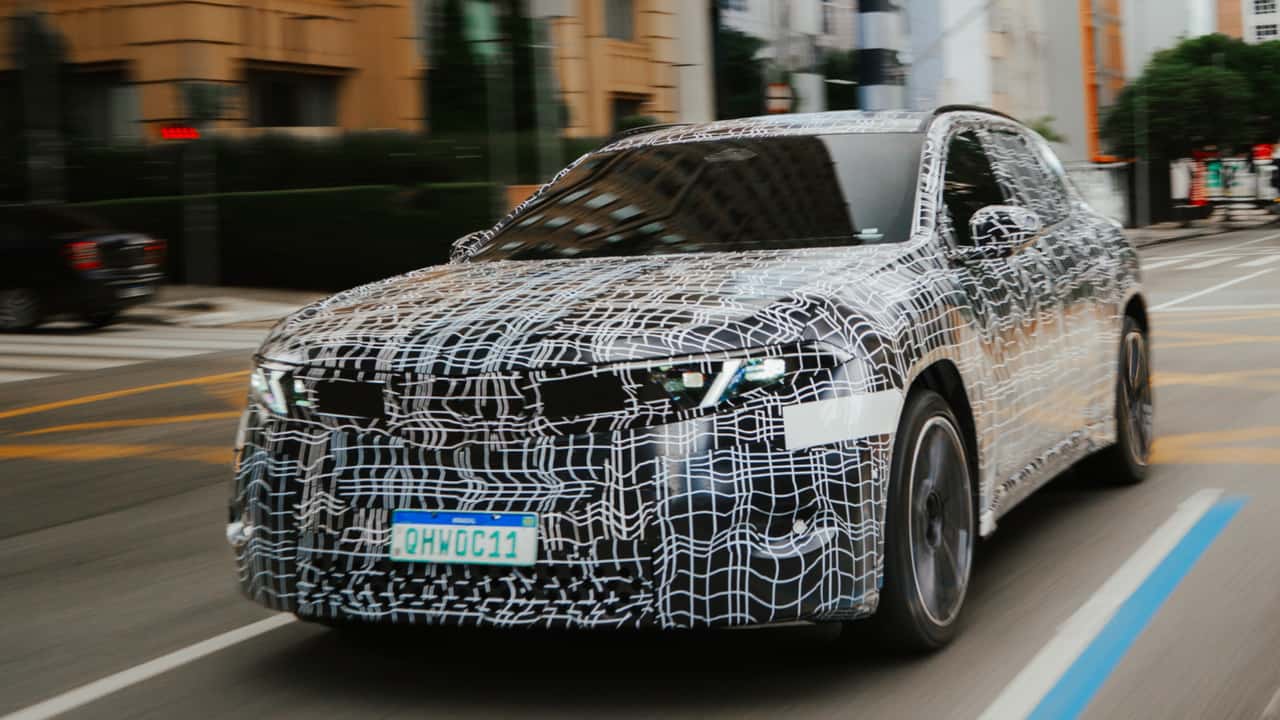 BMW IX3 já está em testes finais e será lançado em breve no Brasil