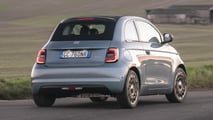 Le luci di stop della Fiat 500 Cabrio