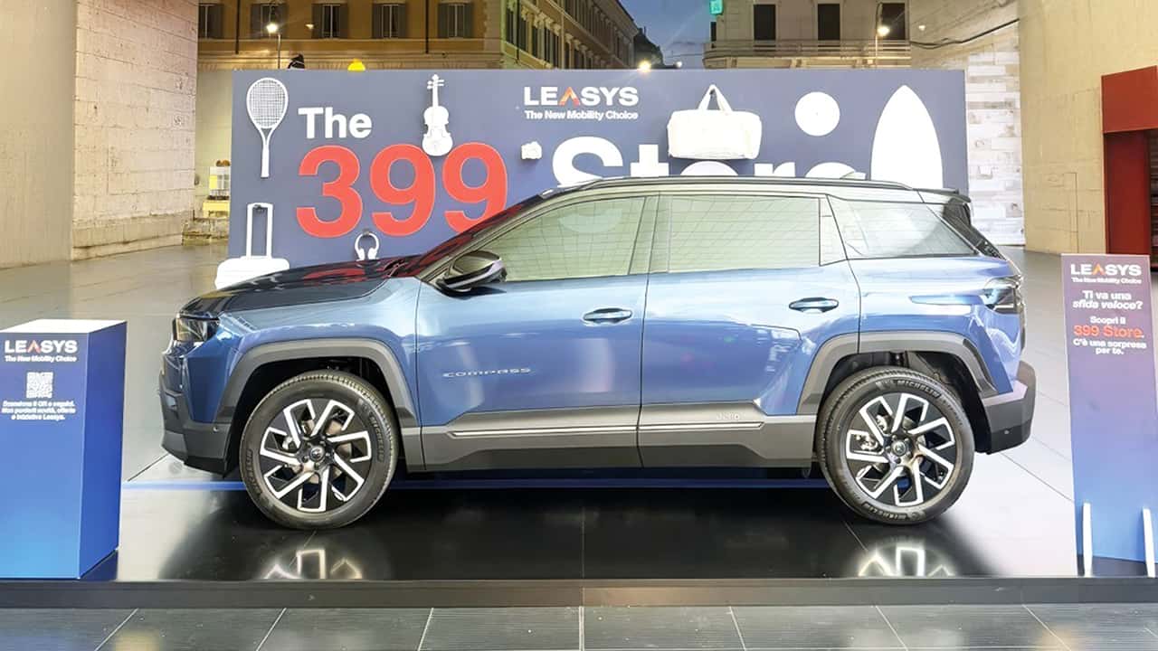 Jeep Compass, offerta noleggio Leasys 2026