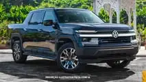 Rendering des  VW Amarok 800 TSI 2027 für Südamerika