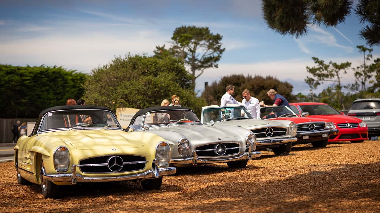 Mercedes-Benz auf der Monterey Car Week