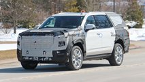 Chevrolet Tahoe Refresh Front View Spy Photo