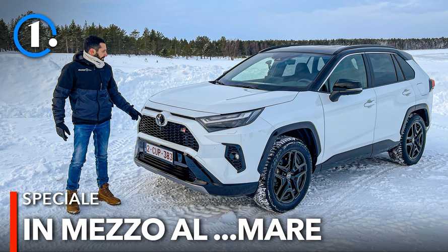 Toyota Rav4 Hybrid GR: l'ho provata in mezzo al mare (ghiacciato)