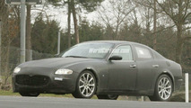 Maserati Quattroporte Coupe Spy Photos