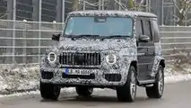 Mercedes G-Klasse Facelift neue Erlkönigbilder (Dezember 2022)