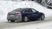 Audi A6 Facelift (2023) auf neuen Erlkönigbildern vom Dezember 2022