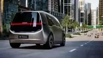 Zeker M-Vision Concept com visão traseira de três quartos