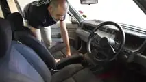 Renault Supercinco GT Turbo abandonado