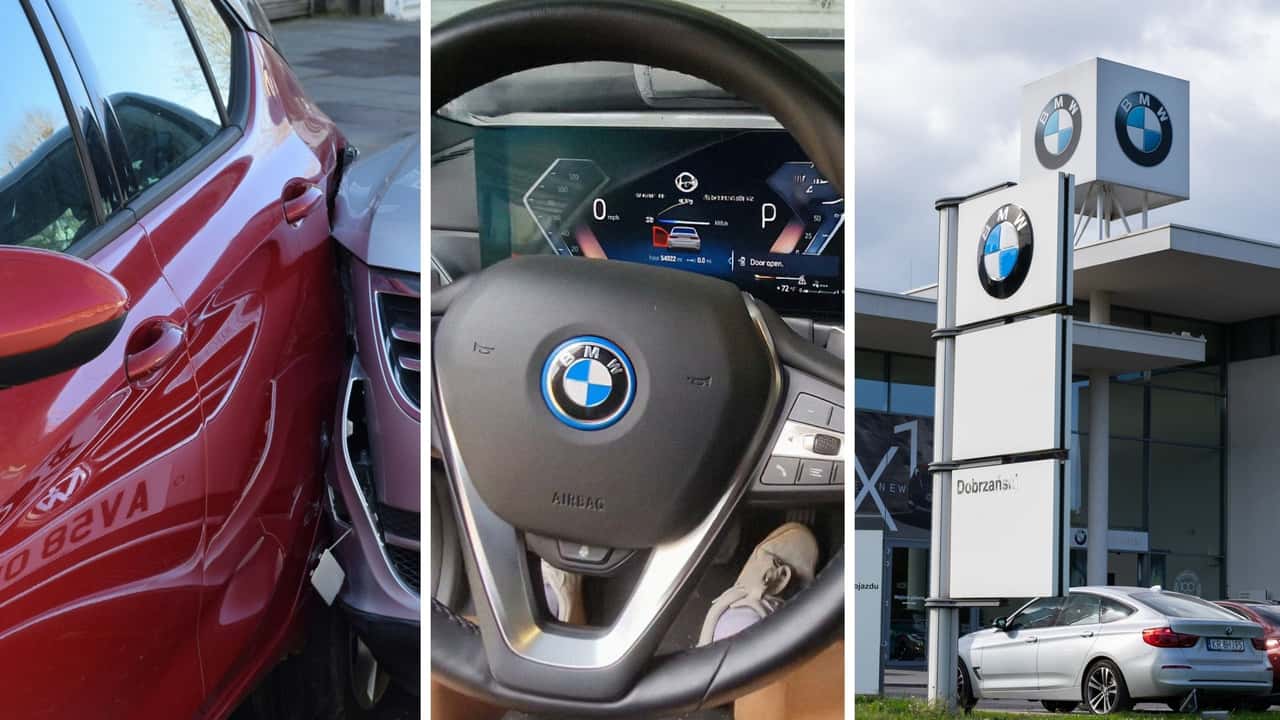 Man says BMW uncontrollably accelerated, causing a rear-end accident