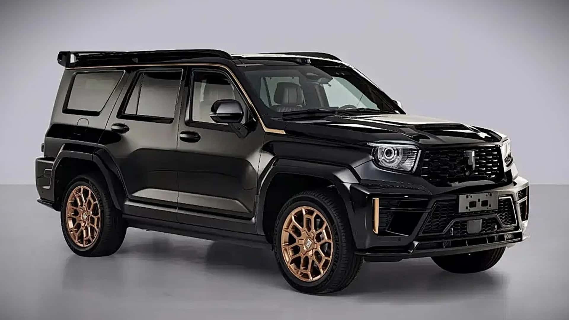 This Massive Chinese SUV Is Quite Literally A Tank