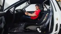 Toyota Corolla Levin AE86 BEV in der Sitzprobe