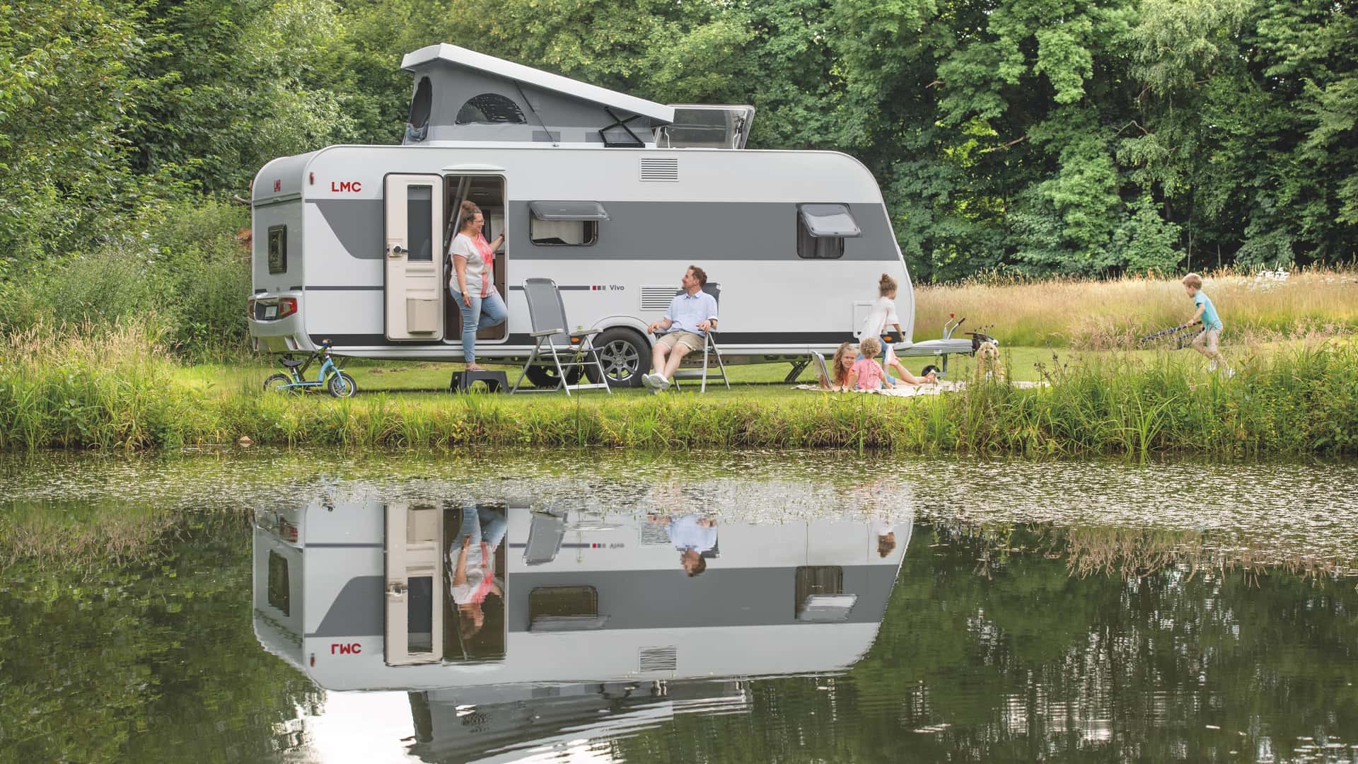 LMC Vivo 522 K 2024, una caravana muy familiar