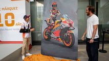 Cuadro Marc Márquez de Manu Campa