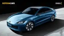 2023 Hyundai Ioniq 6 unofficial rendering