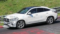 Makyajlı Mercedes GLE Coupe Casus Fotoğraflar