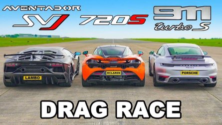 Can these supercars beat the Porsche 911 Turbo S in a drag race?