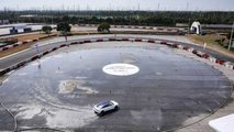La Zhiji L7 durante il record di drift