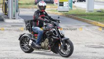 Ducati Diavel V4 Spy Photos - Front Right Angle View 2