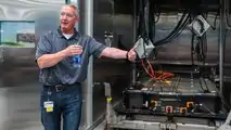 Teste de temperatura (alta e baixa) das baterias do GMC Hummer
