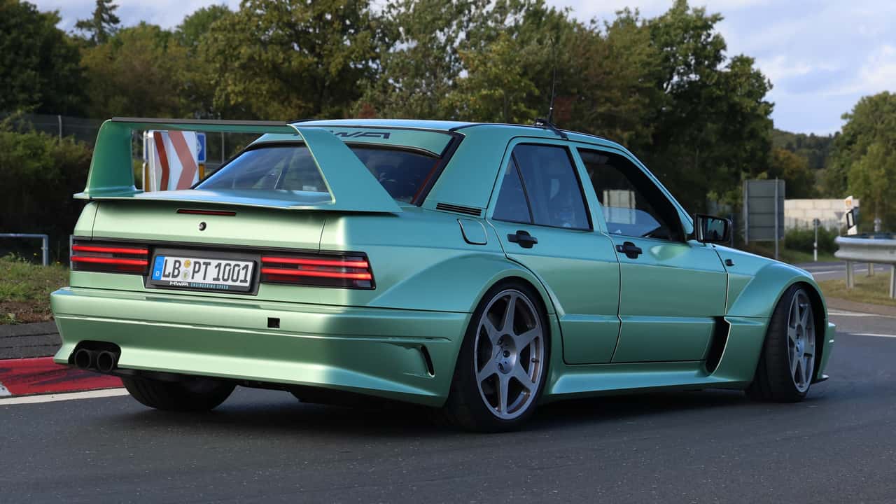 HWA Evo: Testprogramm auf der Nürburgring Nordschleife