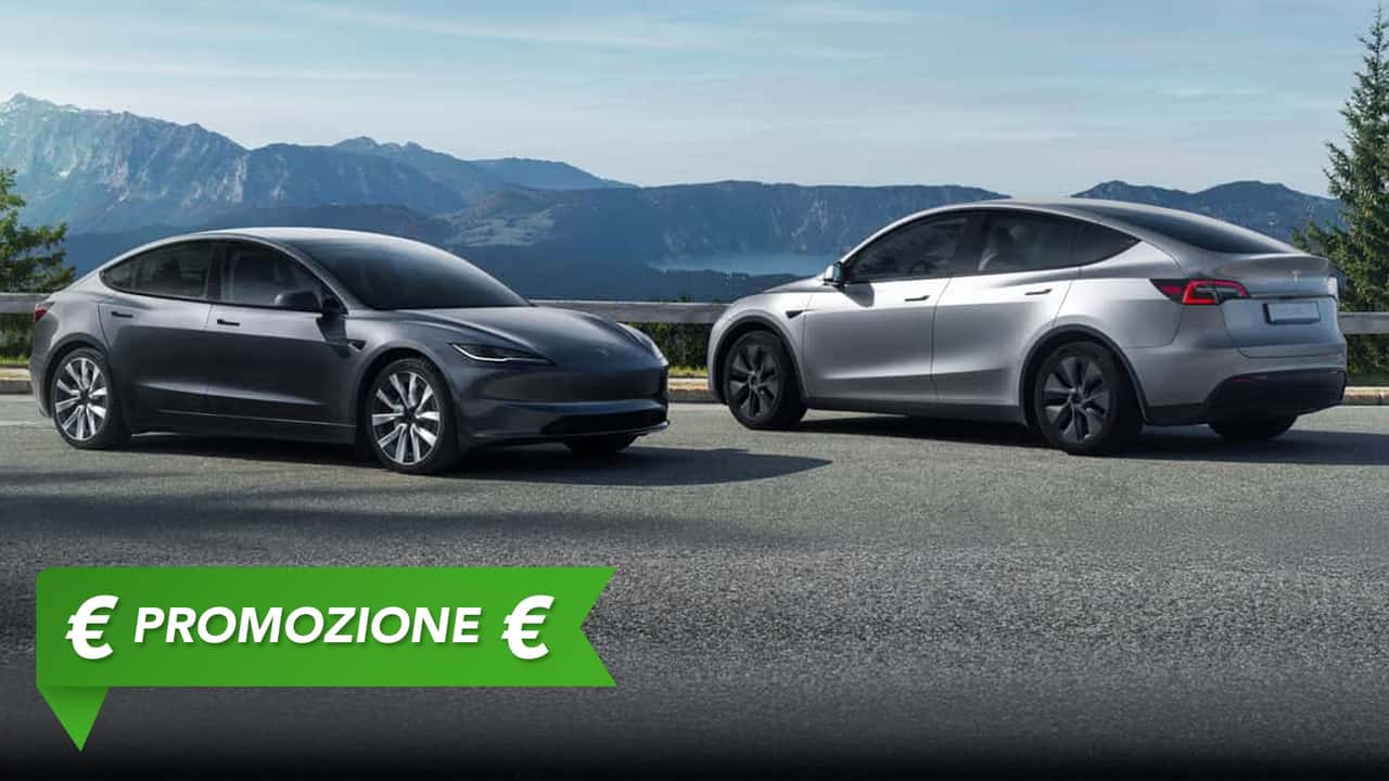 Promozione Tesla Model 3 e Y