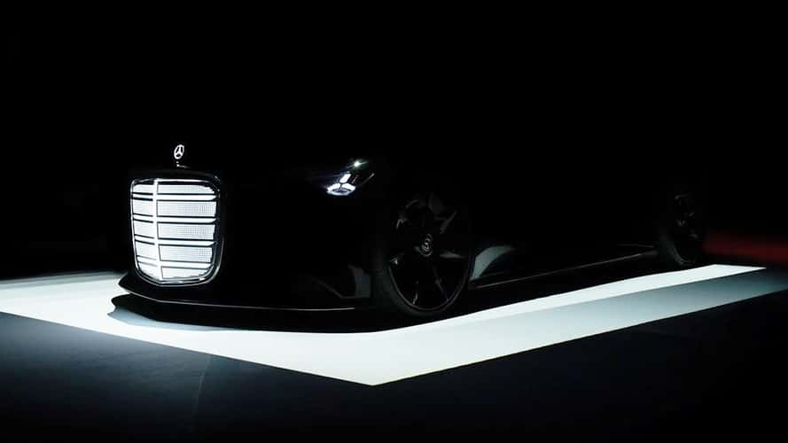 Mercedes teasert gigantischen beleuchteten Kühlergrill