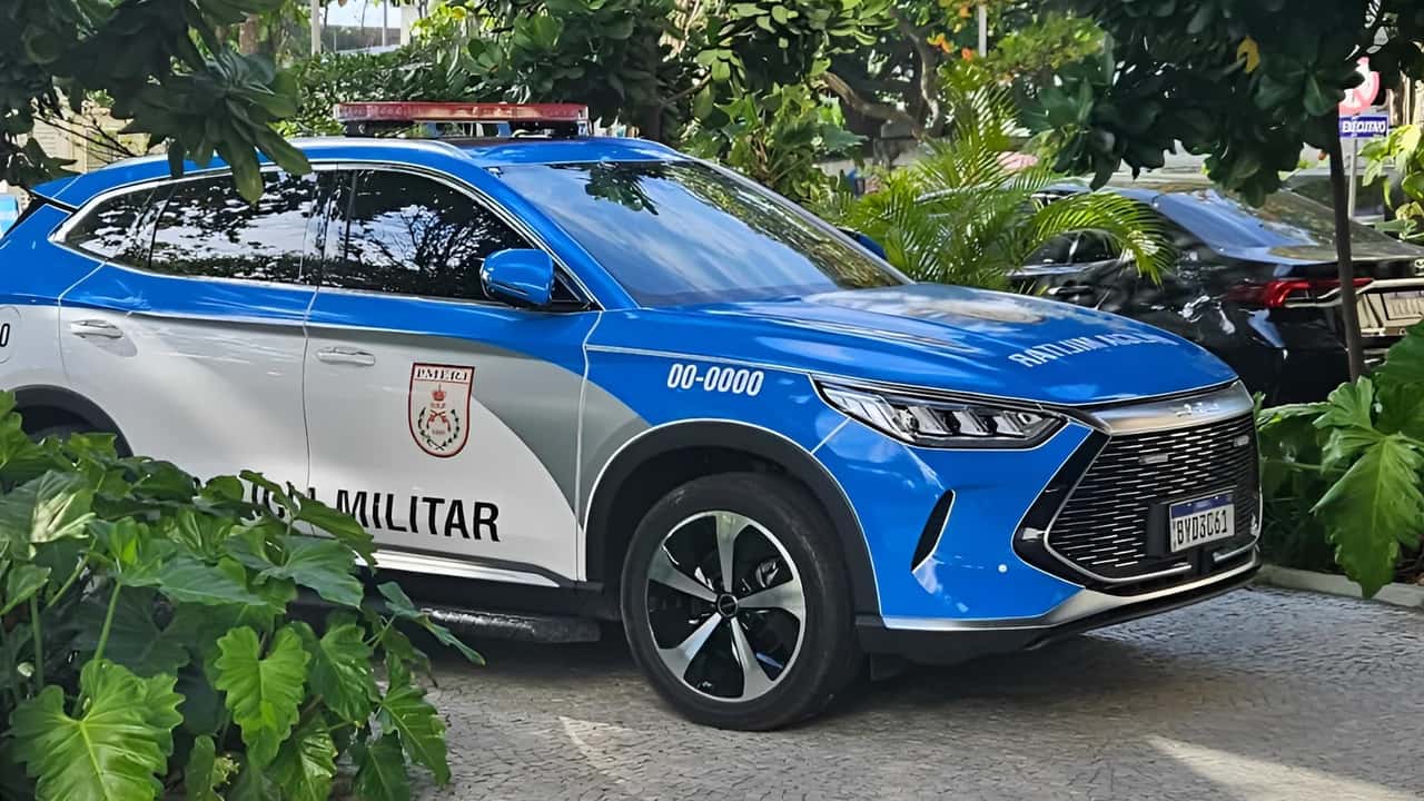 BYD Song Plus - Polícia Militar do Rio de Janeiro